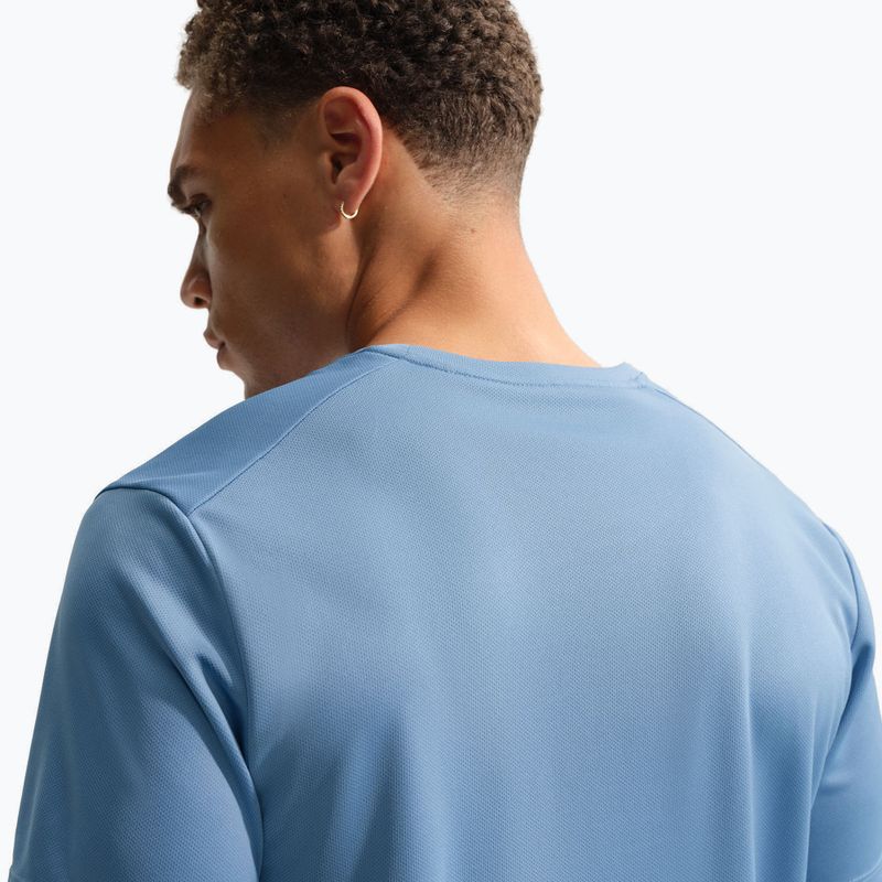 Pánske bežecké tričko Nike Miler Dri-Fit UV work blue 6