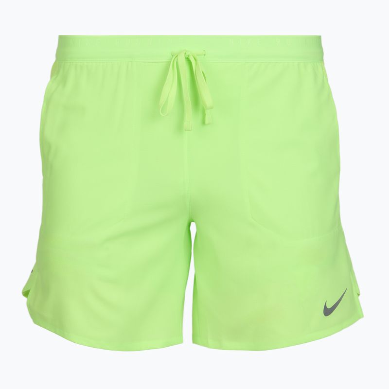 Pánske bežecké šortky Nike Stride Dri-Fit 2in1 7" lime blast 6