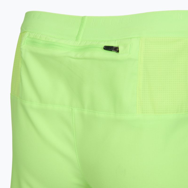 Pánske bežecké šortky Nike Stride Dri-Fit 2in1 7" lime blast 9