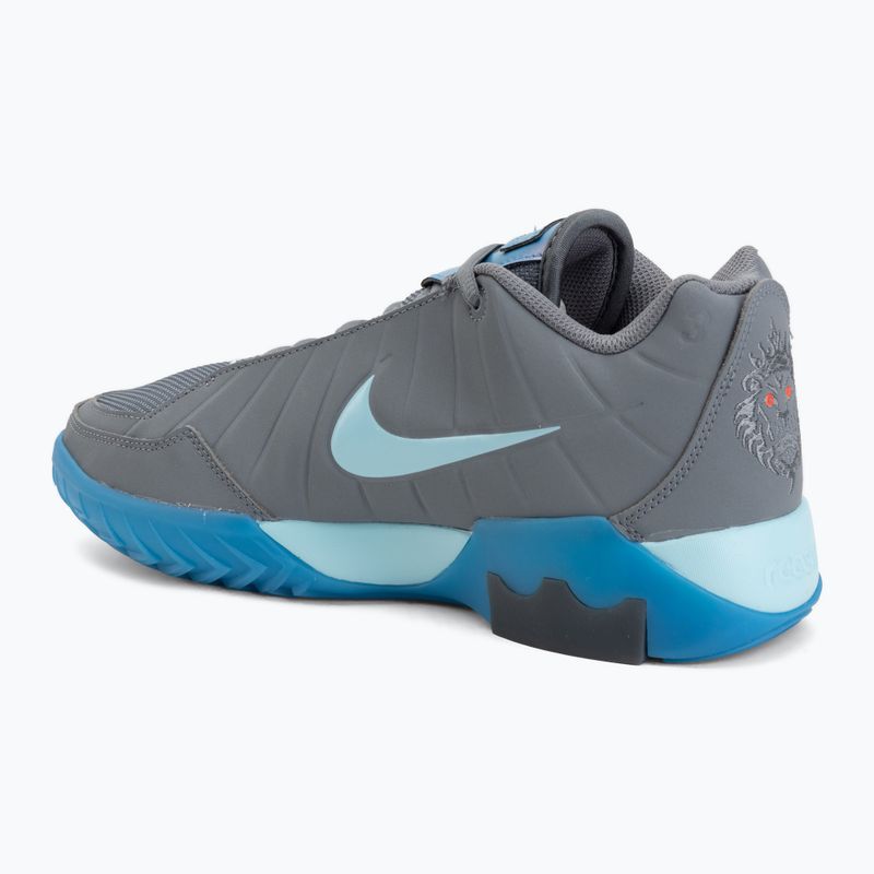Pánske basketbalové topánky Nike LeBron Witness 9 Cool Grey/Glacier Ice/Aurora Blue 3