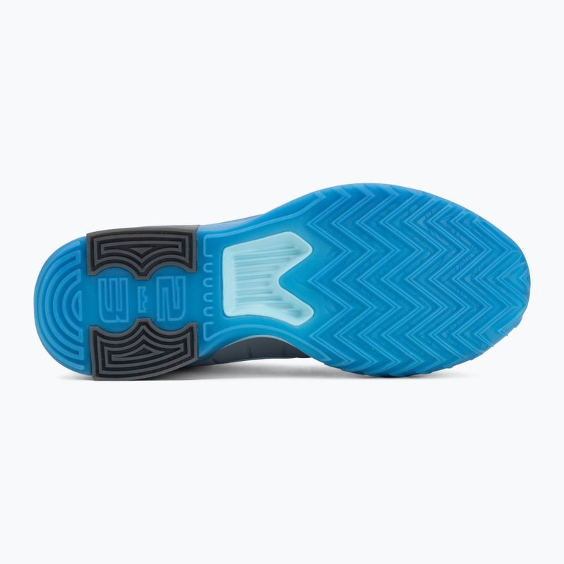 Pánske basketbalové topánky Nike LeBron Witness 9 Cool Grey/Glacier Ice/Aurora Blue 4