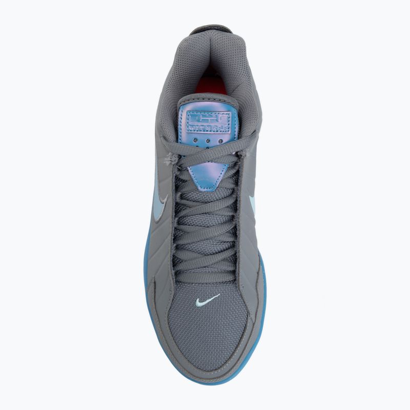 Pánske basketbalové topánky Nike LeBron Witness 9 Cool Grey/Glacier Ice/Aurora Blue 5