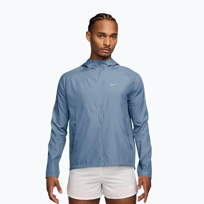 Pánska bežecká bunda Nike Repel Miler work blue/work blue