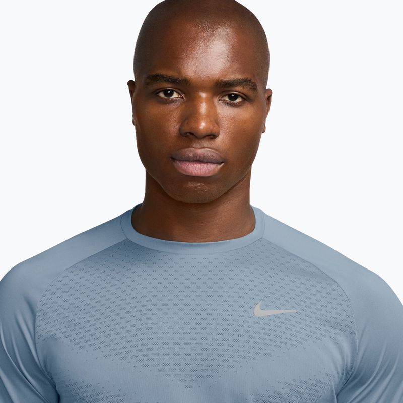Pánske bežecké tričko Nike Stride ADV light armory blue 3