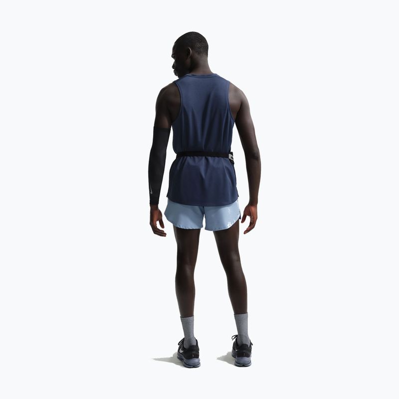 Pánske šortky Nike Stride Dri-Fit s podšívkou 5" pracovná modrá 4