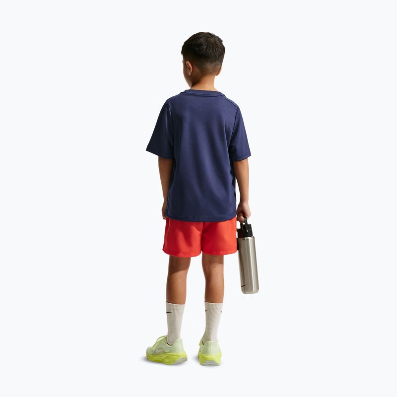 Detské tričko Nike Multi Dri-Fit midnight navy/white 3