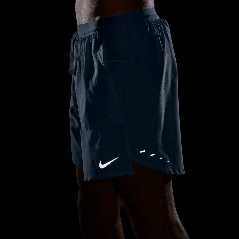 Pánske bežecké šortky Nike Stride Dri-Fit Brief-Lined 7" work blue 6