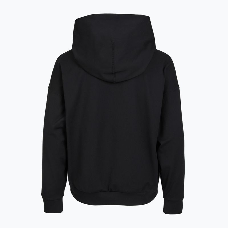 Detská mikina Nike Pro Dri-Fit Pullover Hoodie black/white 9