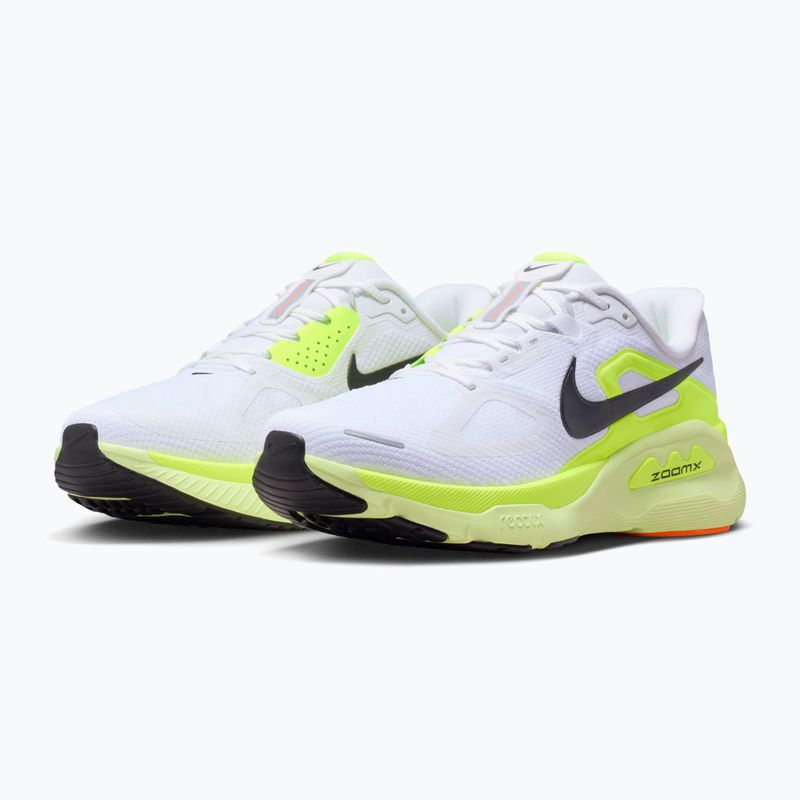 Pánske bežecké topánky Nike Structure Plus white/pure platinum/volt/black 3