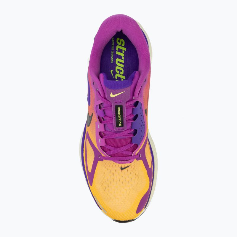 Pánske bežecké topánky Nike Structure Plus hyper violet/citron pulse/black 5