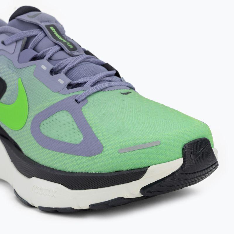 Pánske bežecké topánky Nike Structure Plus iron purple/off black-sail/voltage green 7