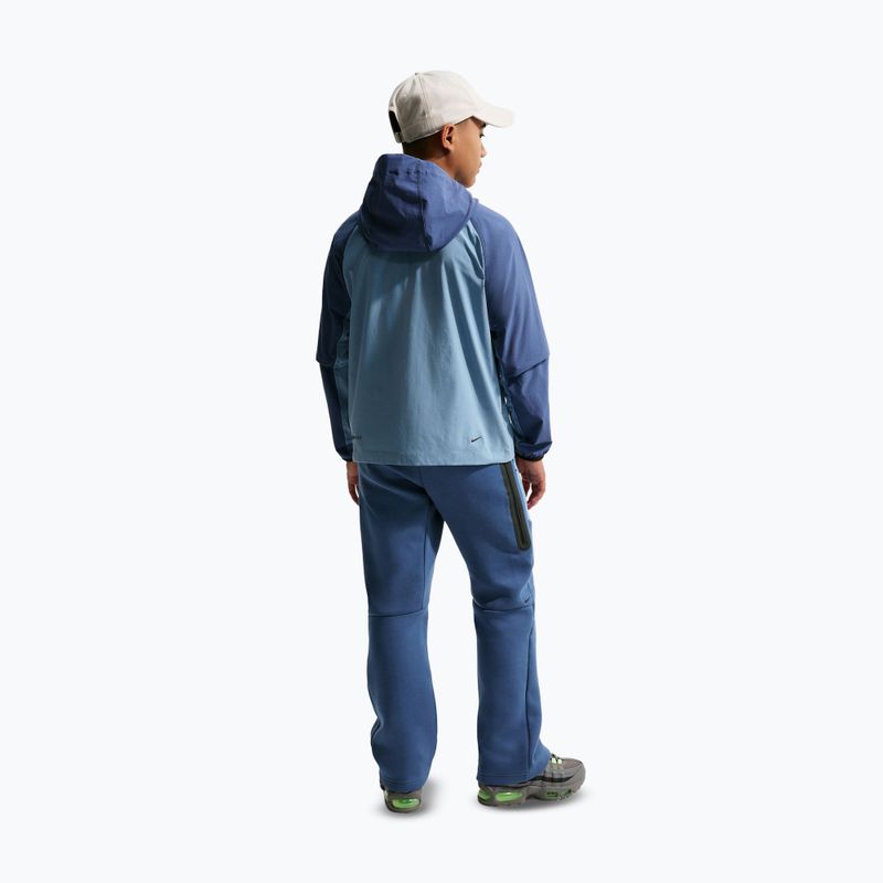 Detské nohavice Nike Sportswear Tech Fleece mystic navy/work blue/black/black 3