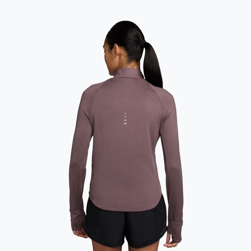 Dámske bežecké tričko s dlhým rukávom Nike Swift Dri-Fit UV 1/4-Zip tattoo 2