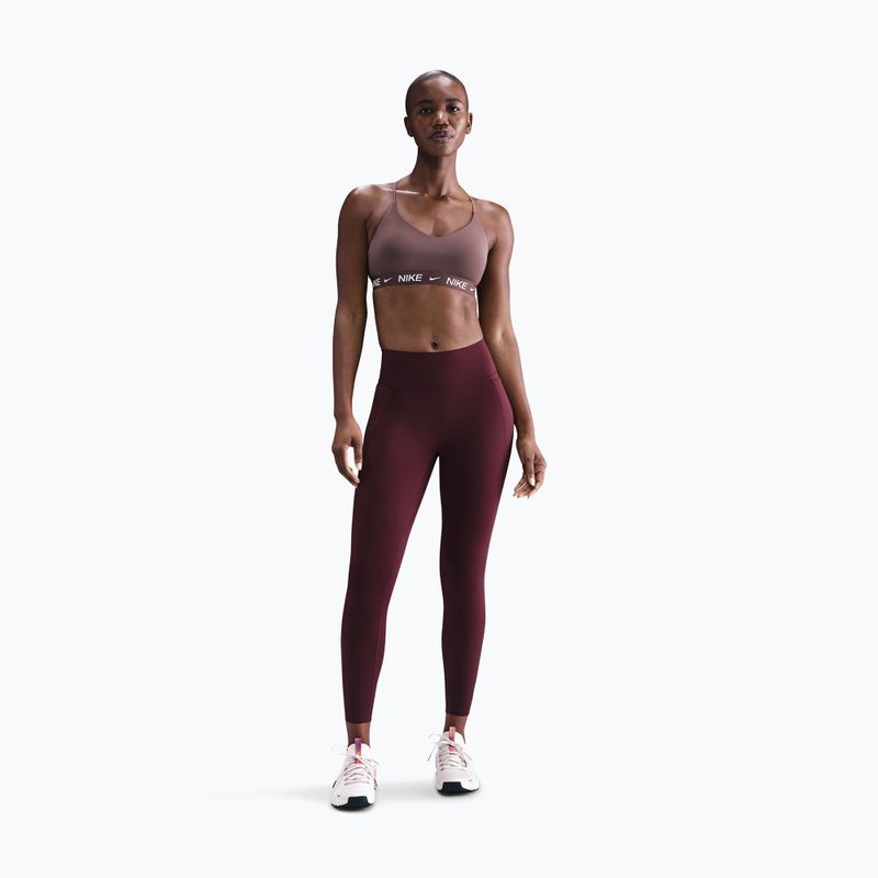 Športová podprsenka Nike Dri-Fit Indy Light Support tattoo/tattoo/white 2