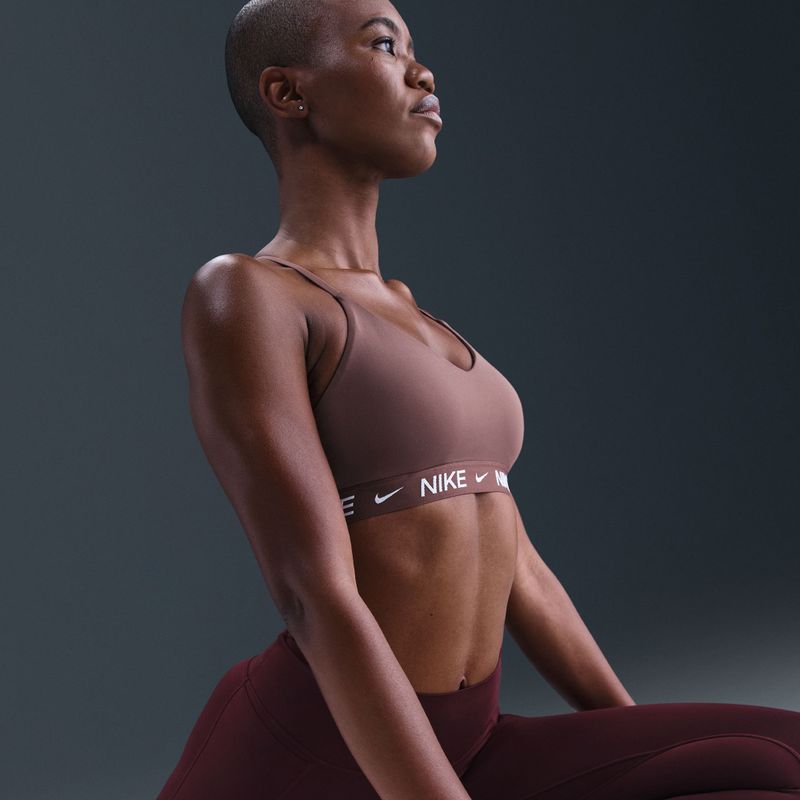 Športová podprsenka Nike Dri-Fit Indy Light Support tattoo/tattoo/white 5