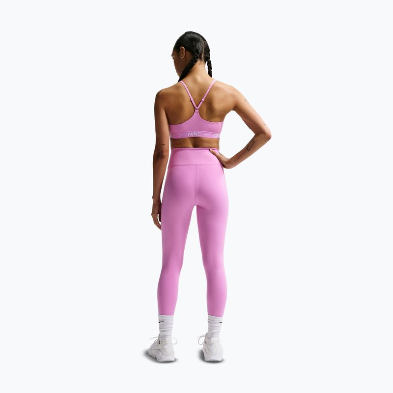 Fitness podprsenka Nike Dri-Fit Indy Light Support light magenta/light magenta/white 3