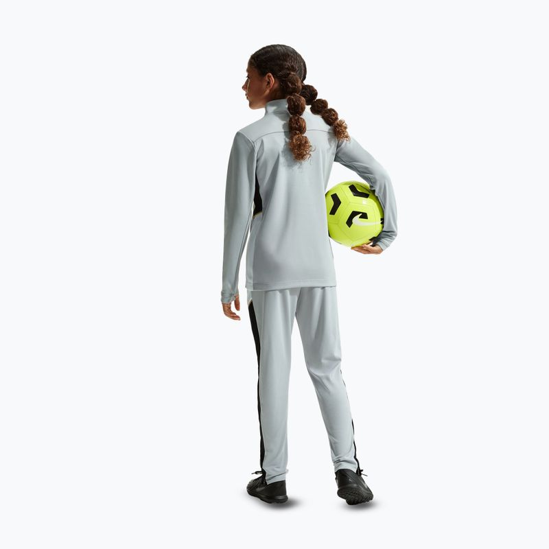 Detské nohavice Nike Academy Dri-Fit Jr light smoke grey/white/black/metallic gold 4