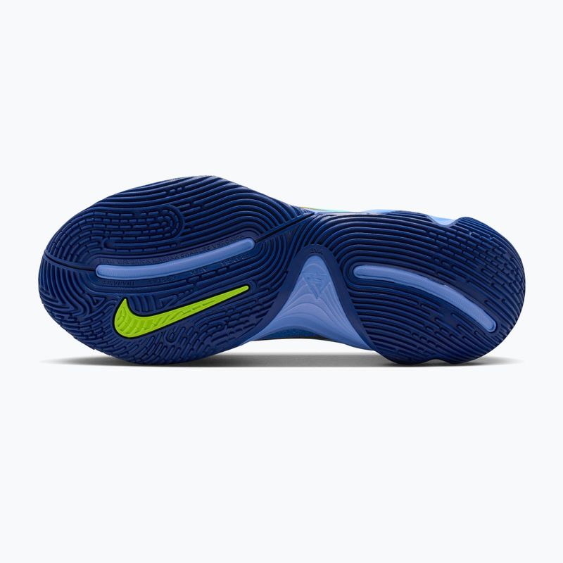 Pánske basketbalové tenisky Nike Giannis Immortality 4 royal pulse/deep royal/volt/hyper turquoise 5