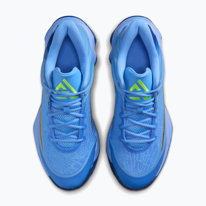 Pánske basketbalové tenisky Nike Giannis Immortality 4 royal pulse/deep royal/volt/hyper turquoise 6