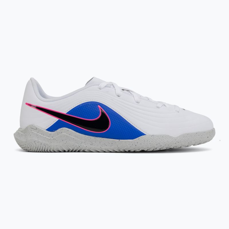 Detské futbalové kopačky Nike Tiempo Maestro Club Jr IC white/racer blue/pink blast/black 2
