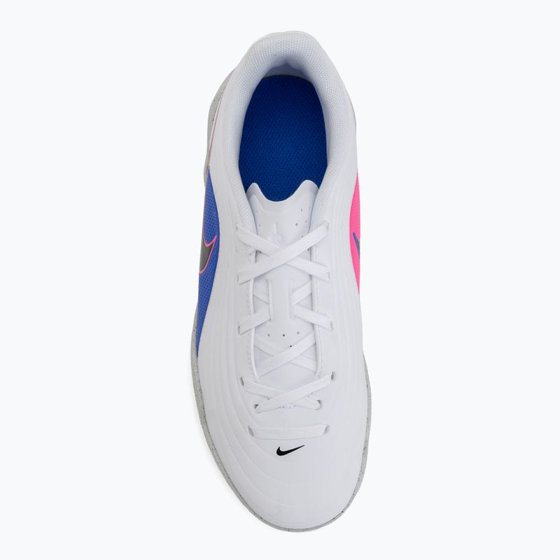 Detské futbalové kopačky Nike Tiempo Maestro Club Jr IC white/racer blue/pink blast/black 5