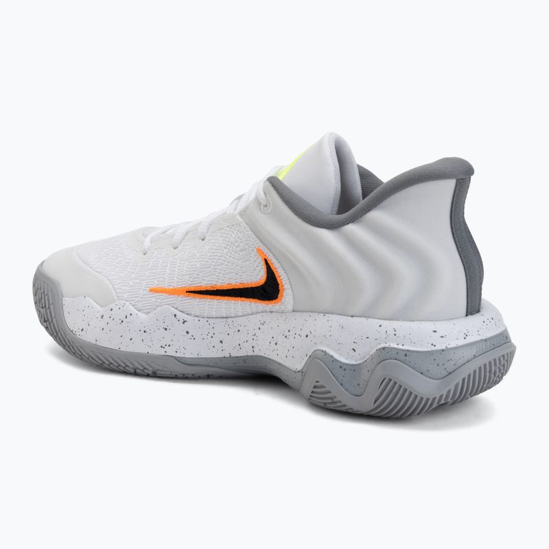 Pánske basketbalové tenisky Nike Giannis Immortality 4 White/Volt/Wolf Grey/Black 3