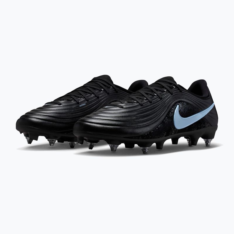 Pánske futbalové kopačky Nike Tiempo Maestro Acad SG-Pro AC black/ice blue 10