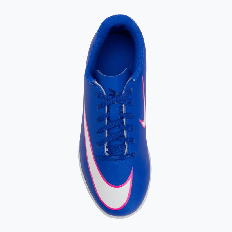 Detské futbalové kopačky Nike Mercurial Vapor 16 Club IC racer blue/white 5