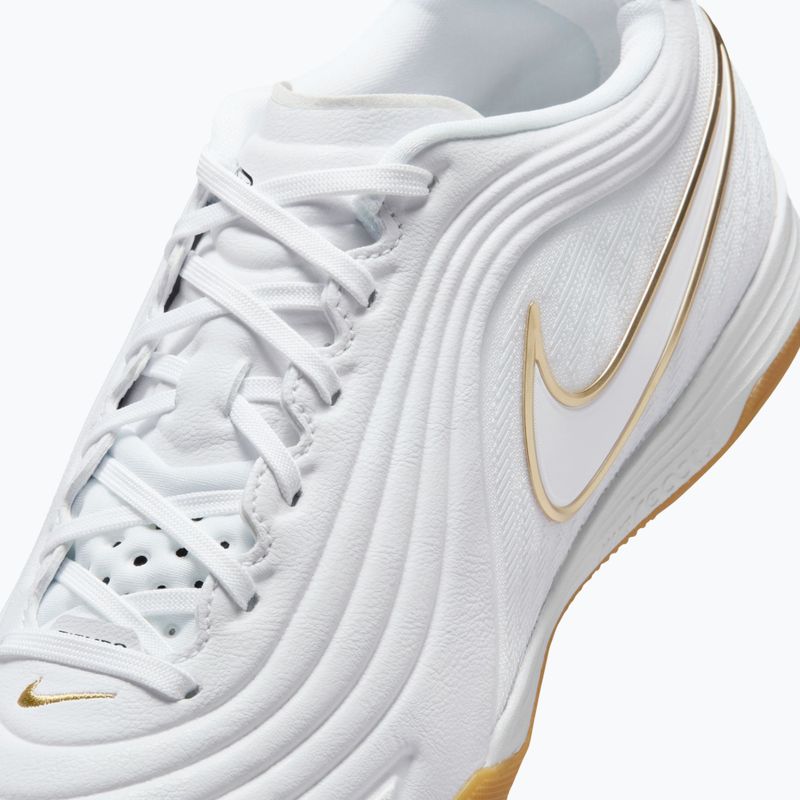 Pánske futbalové kopačky Nike Tiempo Reactgato IC white/metallic gold 8