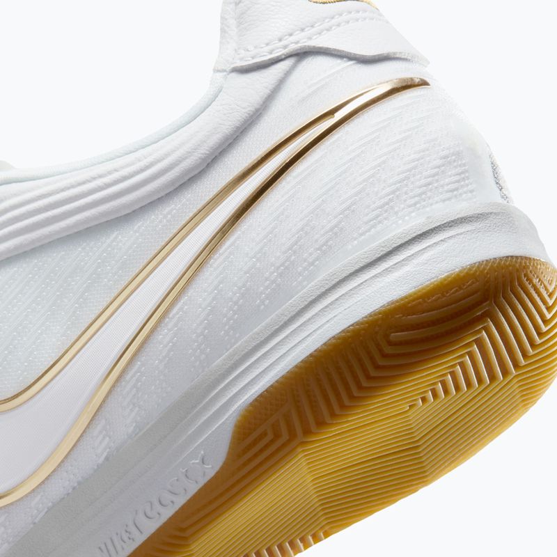 Pánske futbalové kopačky Nike Tiempo Reactgato IC white/metallic gold 9