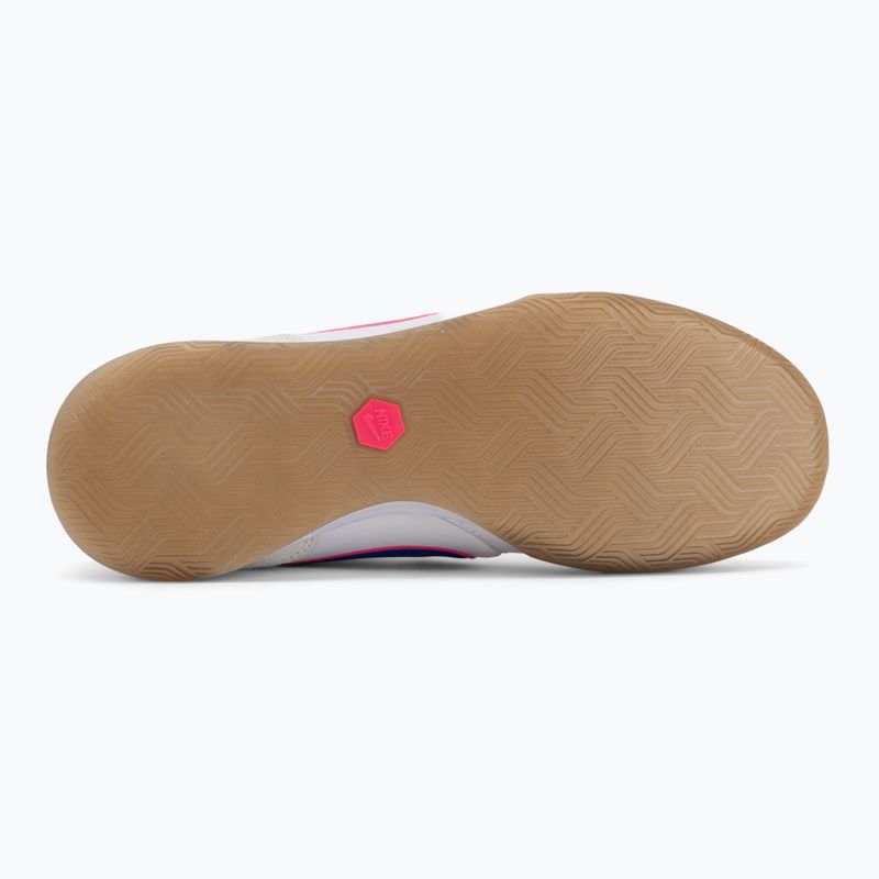 Pánske futbalové kopačky Nike Streetgato white/pink blast/racer blue 4