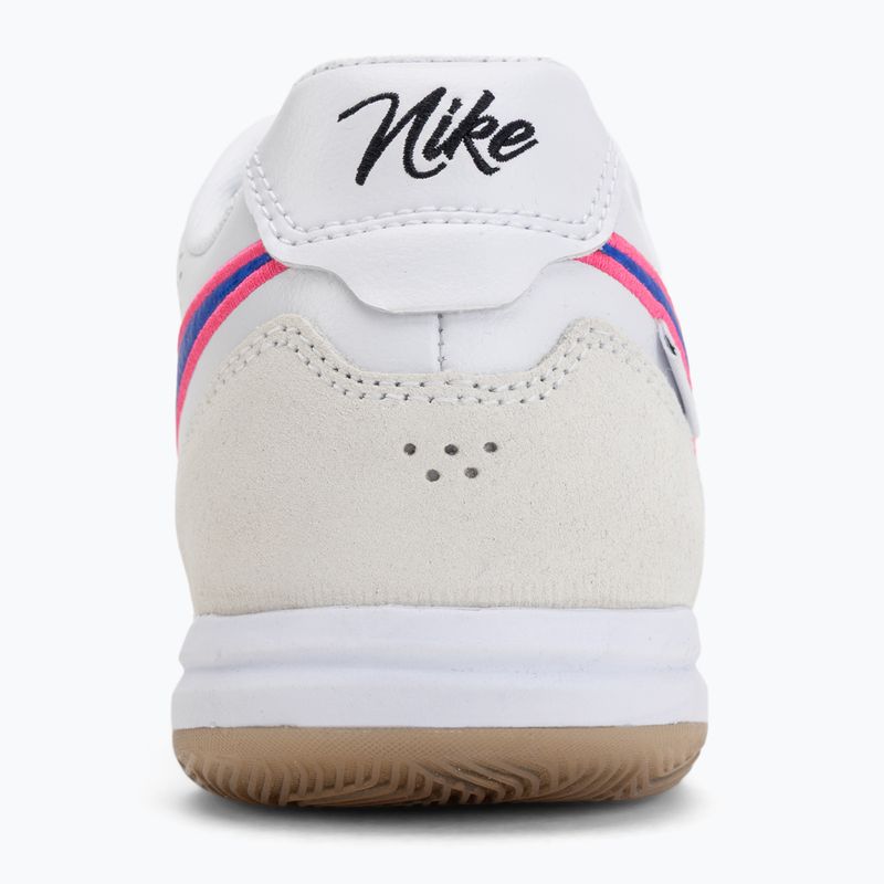 Pánske futbalové kopačky Nike Streetgato white/pink blast/racer blue 6