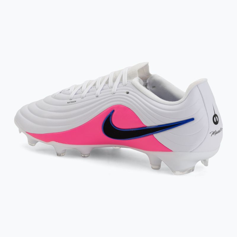 Pánske futbalové kopačky Nike Tiempo Maestro Academy FG/MG white/racer blue/pink blast/black 3