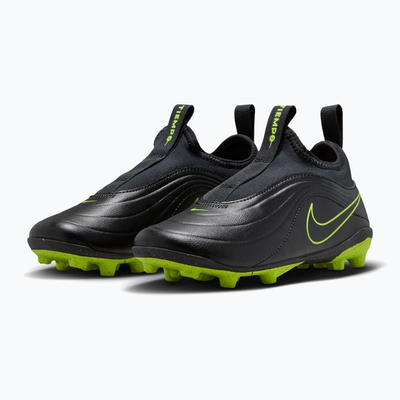 Detské kopačky Nike Tiempo Maestro Flex Jr FG/MG PS black/volt/black 3