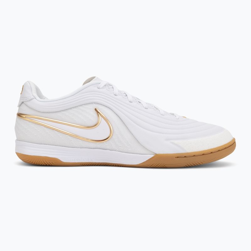 Pánske futbalové kopačky Nike Tiempo Reactgato IC white/metallic gold 2