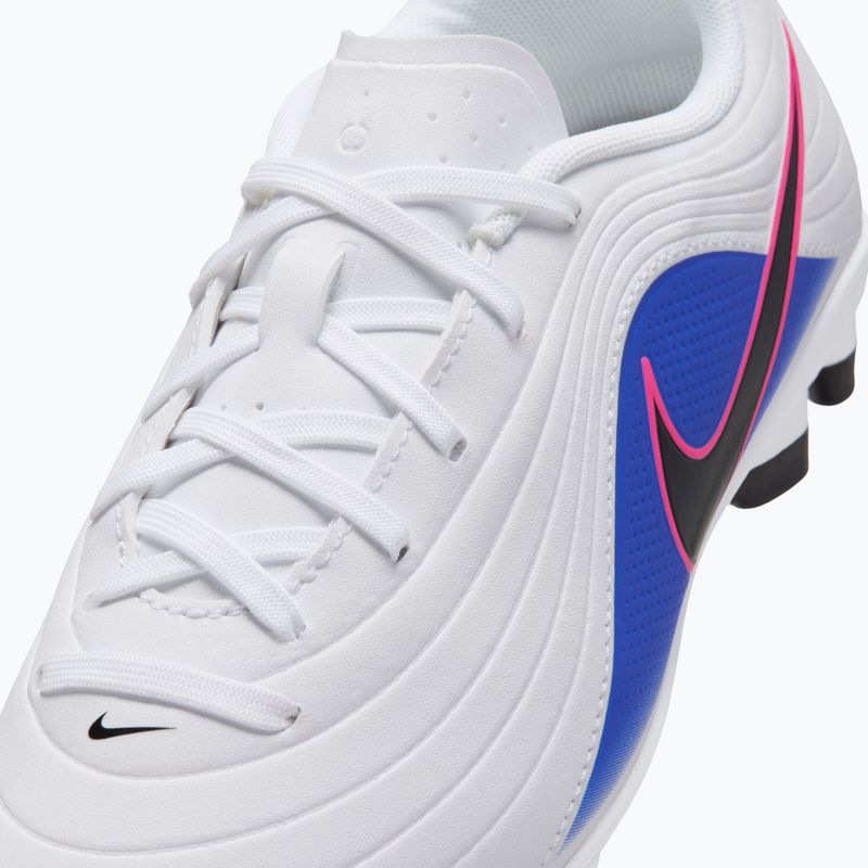 Detské futbalové kopačky Nike Tiempo Maestro Club Jr FG/MG white/racer blue/pink blast/black 8