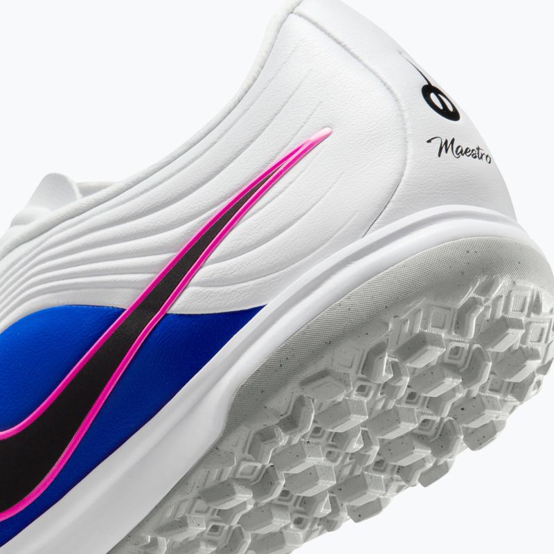 Pánske futbalové kopačky Nike Tiempo Maestro Academy TF white/racer blue/pink blast/black 9