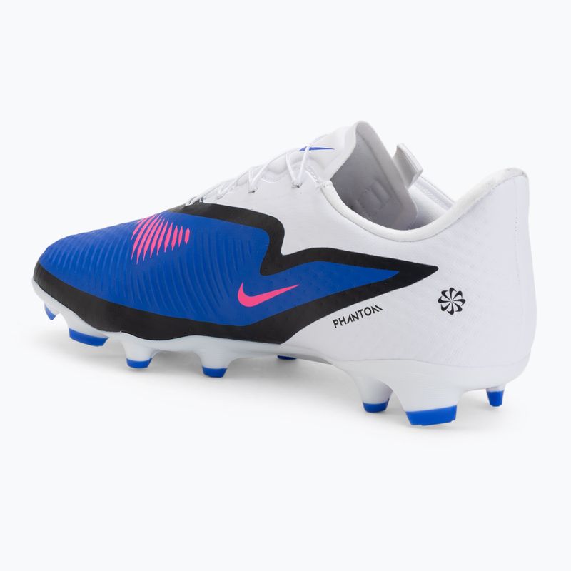 Pánske futbalové kopačky Nike Phantom 6 Low Academy EasyOn FG/MG racer blue/white/pink blast 3
