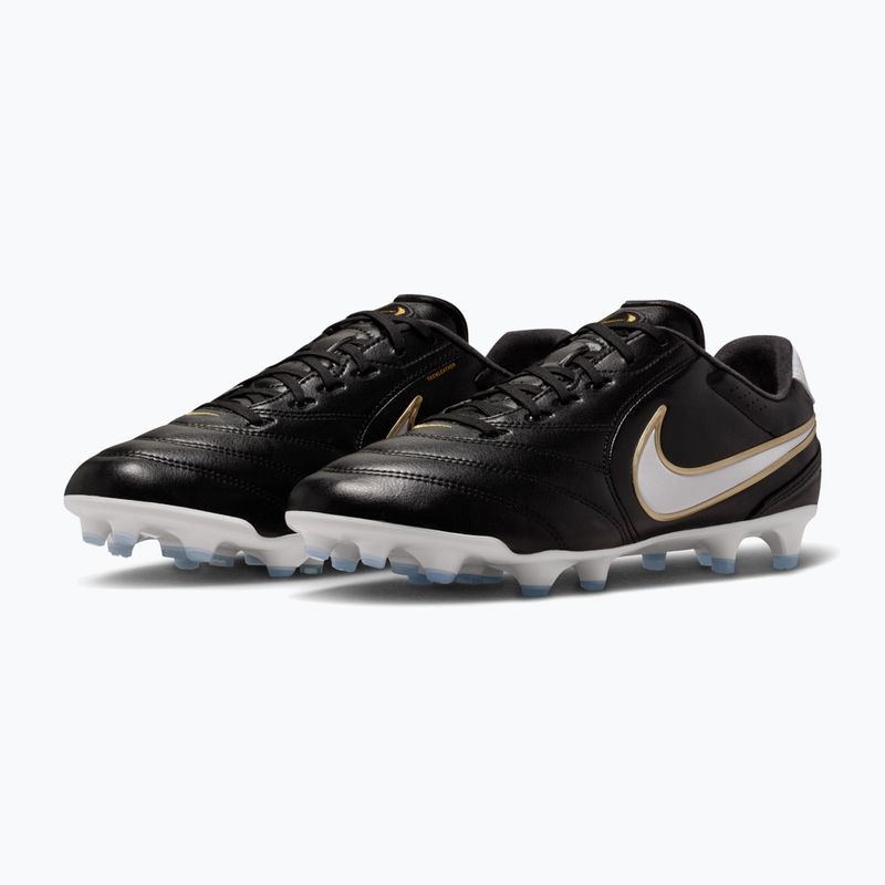 Pánske futbalové kopačky Nike Tiempo Ligera Pro FG black/white 10