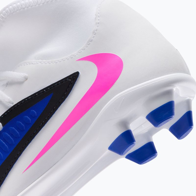 Detské futbalové kopačky Nike Phantom 6 High Club FG/MG racer blue/white/pink blast 16