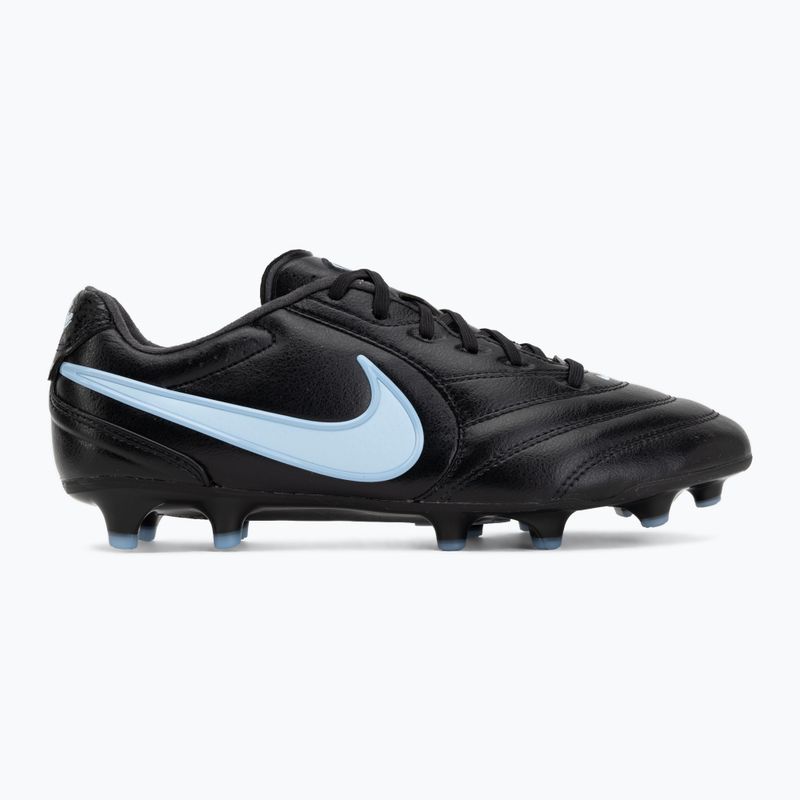 Pánske futbalové kopačky Nike Tiempo Ligera Pro FG black/ice blue/obsidian 2