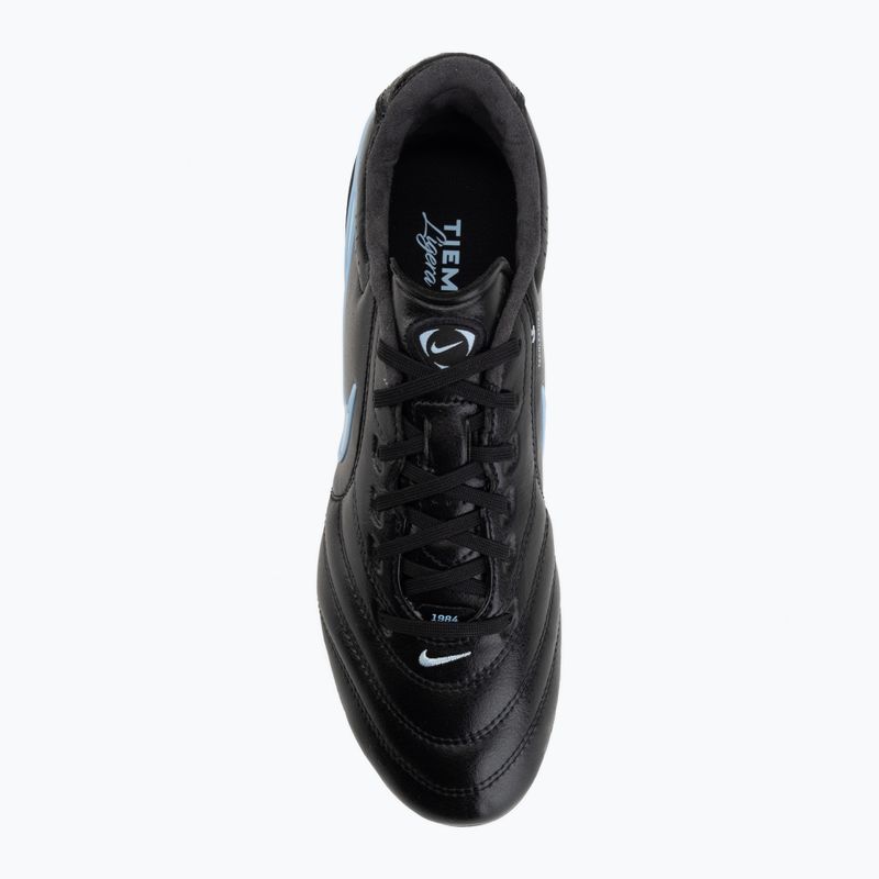 Pánske futbalové kopačky Nike Tiempo Ligera Pro FG black/ice blue/obsidian 5