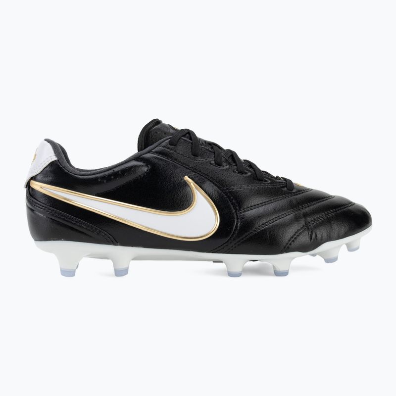 Pánske futbalové kopačky Nike Tiempo Ligera Pro FG black/white 2