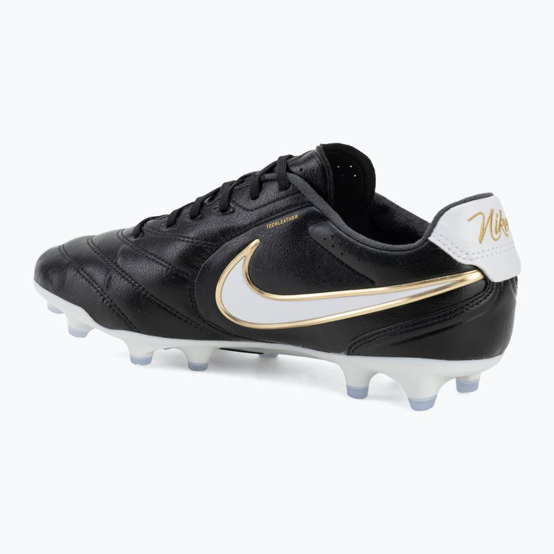Pánske futbalové kopačky Nike Tiempo Ligera Pro FG black/white 3