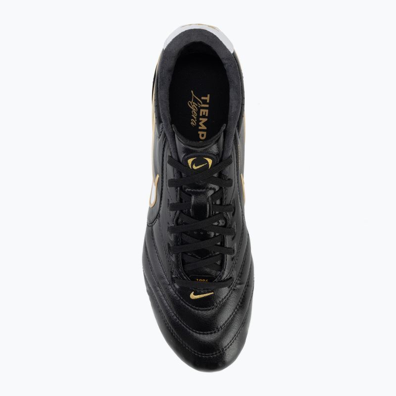 Pánske futbalové kopačky Nike Tiempo Ligera Pro FG black/white 5