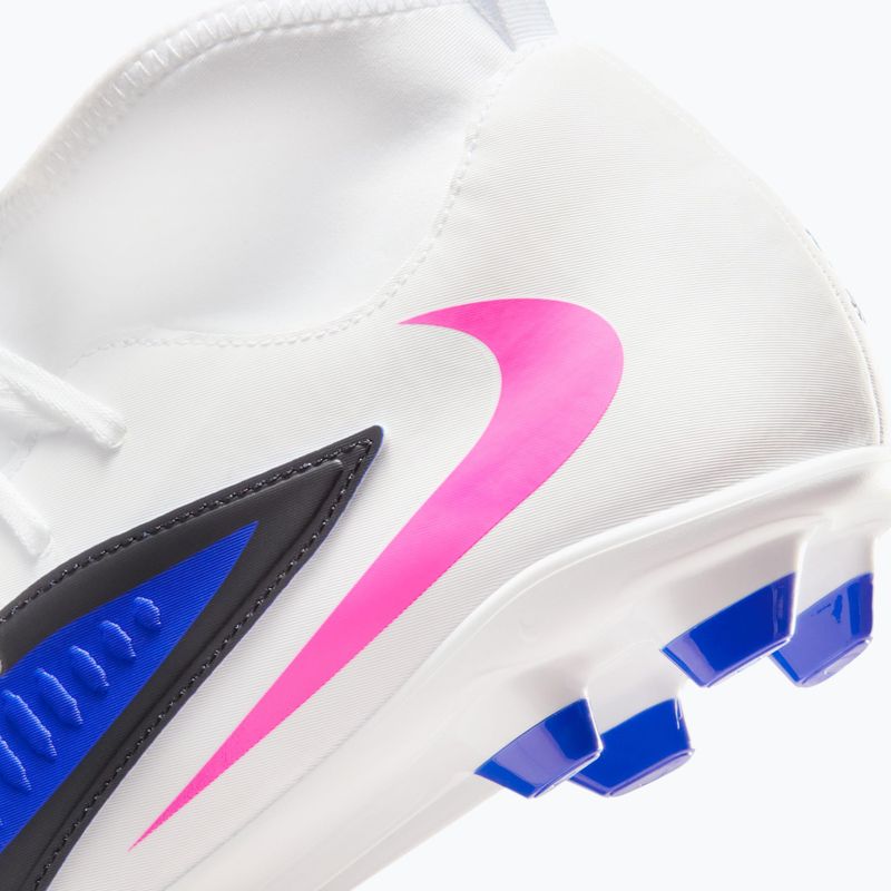 Pánske futbalové kopačky Nike Phantom 6 High Club FG/MG racer blue/white/pink blast 9