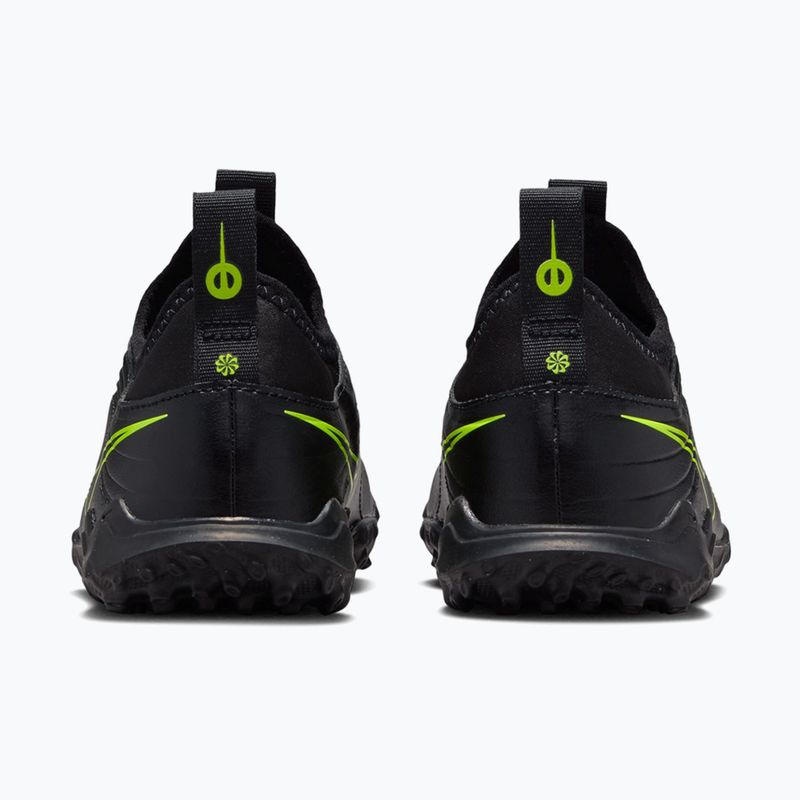 Detské futbalové kopačky Nike Tiempo Maestro Flex Jr TF PS black/volt/black 2