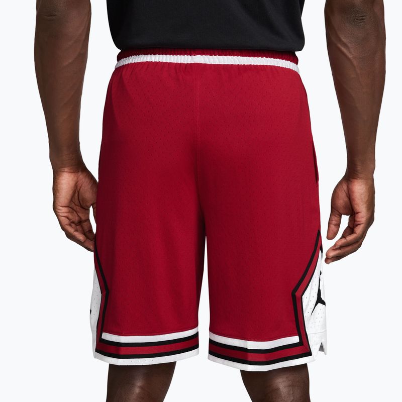 Pánske basketbalové šortky Jordan Sport Dri-FIT 9" Diamond gym red/white/gym red 2