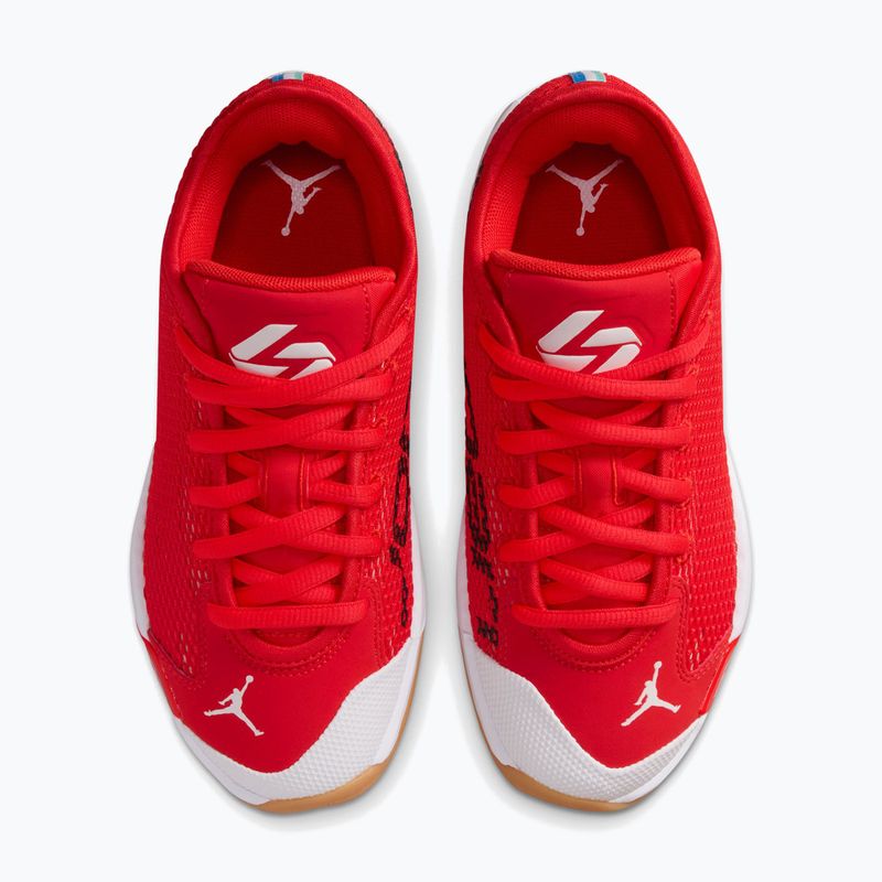 Detské basketbalové topánky  Jordan Gap 77 GS Jr chile red/gum light brown/white 11