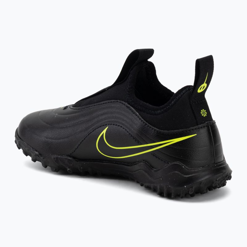 Detské futbalové kopačky Nike Tiempo Maestro Flex Jr TF PS black/volt/black 3